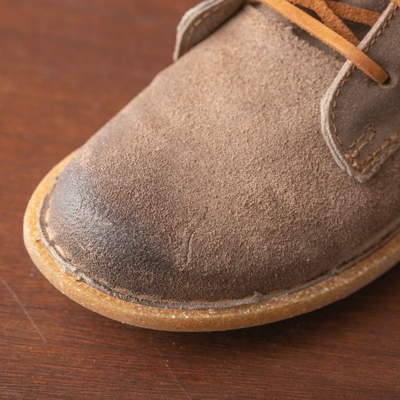Born Cele Suede Braided Strap Cork Sole Booties Women's US size 6.5M Brown - Picture 7 of 11
